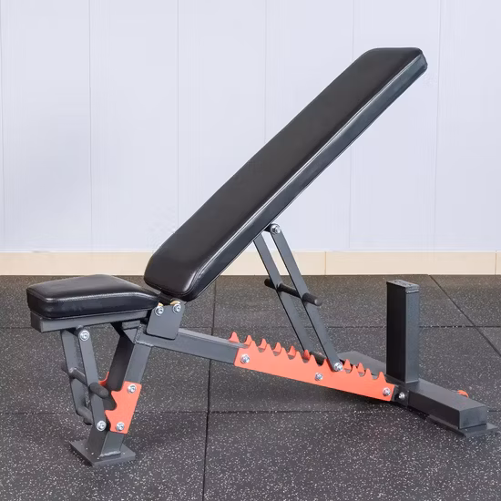 China Wholesale Factory Price Flat Adjustable Gym Equipment Power Training Weight Lifting Fitness Training Bench