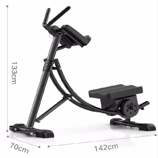 Home Fitness Power Shaper Machine Ab Abdominal Coaster Trainer with LCD Display