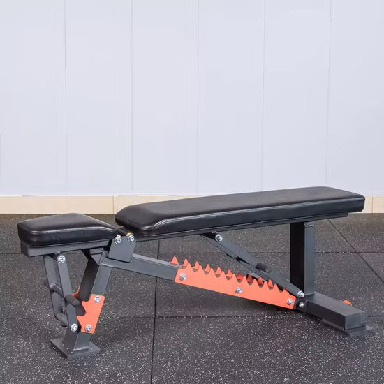 China Wholesale Factory Price Flat Adjustable Gym Equipment Power Training Weight Lifting Fitness Training Bench