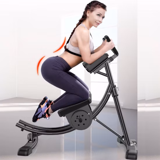 Home Fitness Power Shaper Machine Ab Abdominal Coaster Trainer with LCD Display