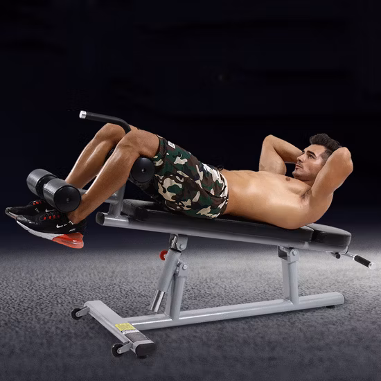 Bodybuilding-Fitness-Bauchübungen, faltbare Push-up-Muskelbrett-Hantelbank