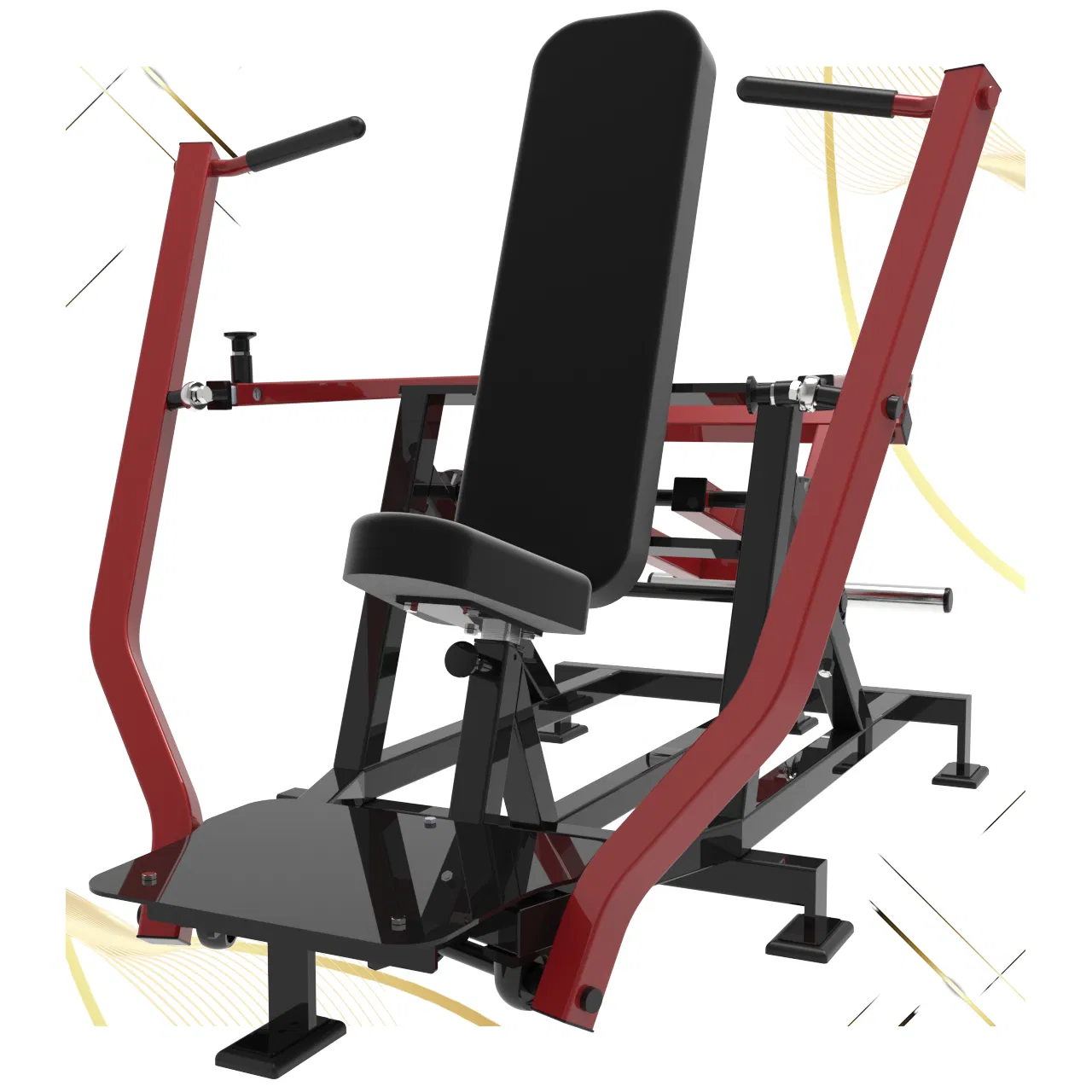 Gym Gimnasio Gewichtheben, verstellbares Hantel-Bankdrücken