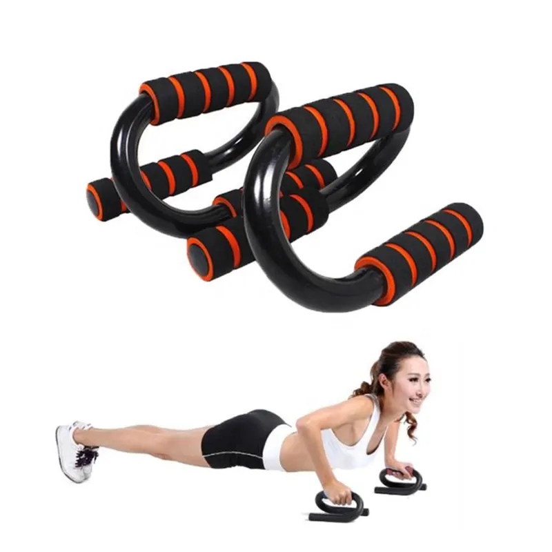 Heim-Fitnessstudio, Fitness-Übung, Liegestütz-Ständer, Griffstange, Liegestützstangen