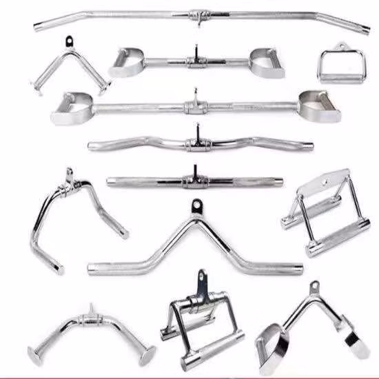 Griff für Fitnessgeräte, Kabelbefestigung, Klimmzugstange, Rudergriff, Gym-Handgriff, Pulldown-Stange für Fitnessgeräte