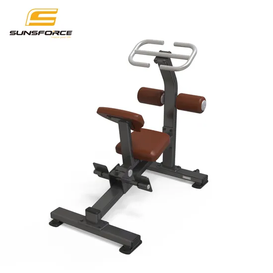 Sunsforce Professioneller römischer Stuhl für Bodenstabilität, Rückenmuskulatur, Training, Gymnastikbank